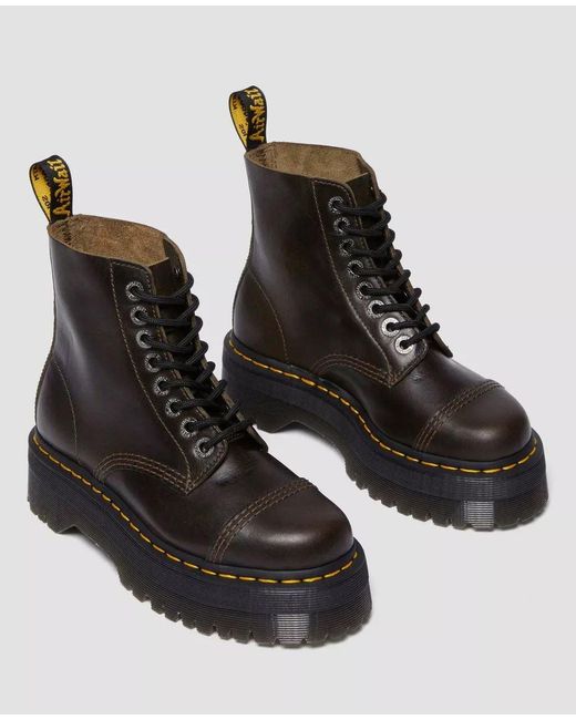 Dr. Martens Black V Jadon Ii Mono 8 Eye Boot Springerstiefel