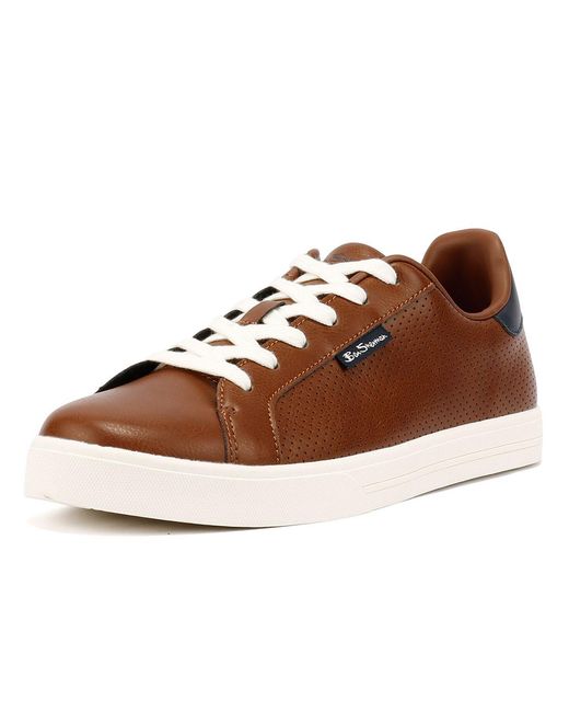 Ben Sherman Brown Chase Tan Sneakers for men