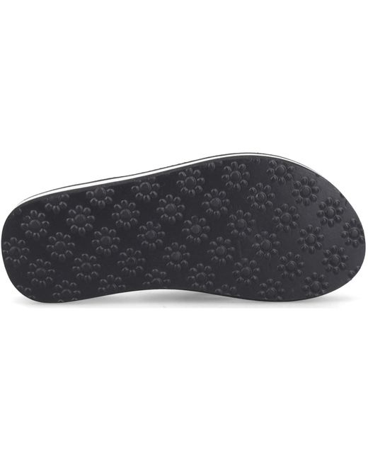 Rocket Dog Blue Monica Nylon Pu Textile /Off Flip Flops