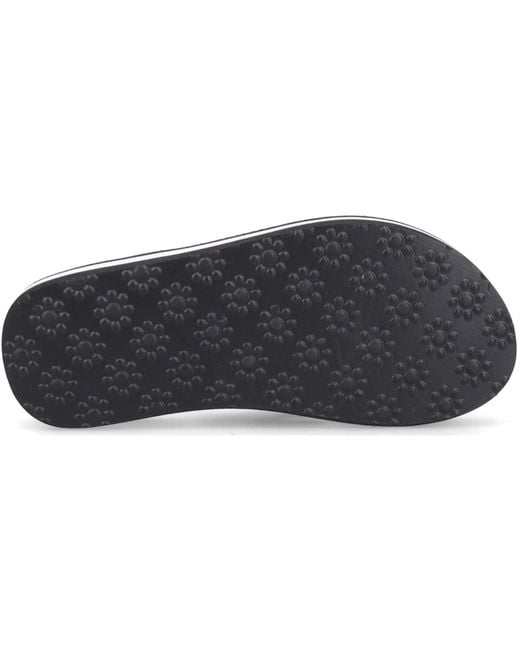 Rocket Dog Blue Monica Nylon Pu Textile /Off Flip Flops