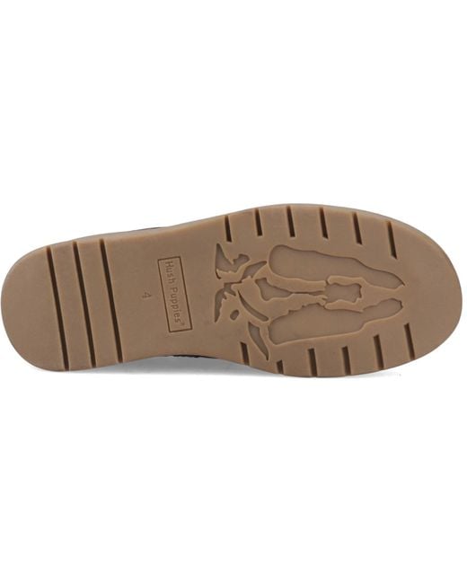 Hush Puppies Brown Lyra Suede Boots