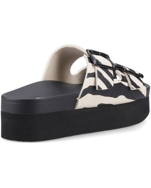 Rocket Dog Black Esti Plus Wild Cat Eva Natural Sandals