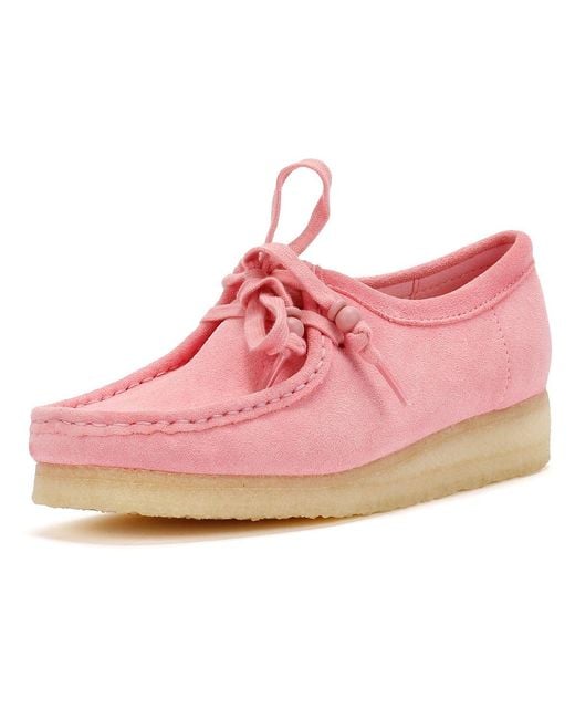 Clarks Pink Wallabee
