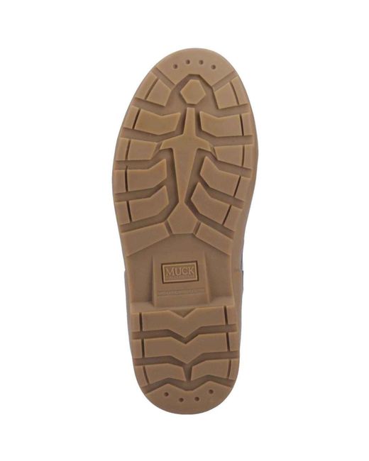 Muck Boot Brown Originals Rubber /Herringbone Wellington Boots