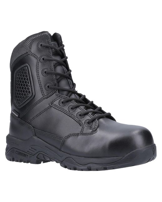 Magnum Black Strike Force 8.0 Leather Safety Boots
