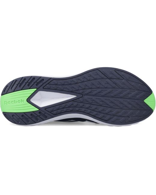 Reebok Blue Verse Trainer Textile /Lime Trainers for men