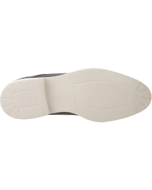 Pod Gray Hampton Leather Lace-Up Shoes for men