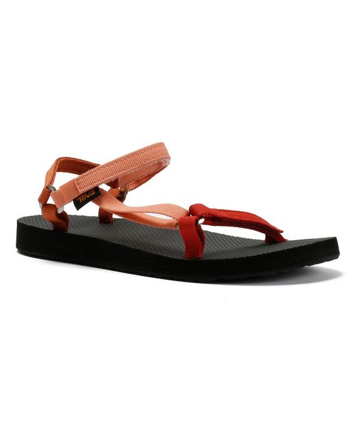 Teva Black Original Universal Slim Multi Sandals