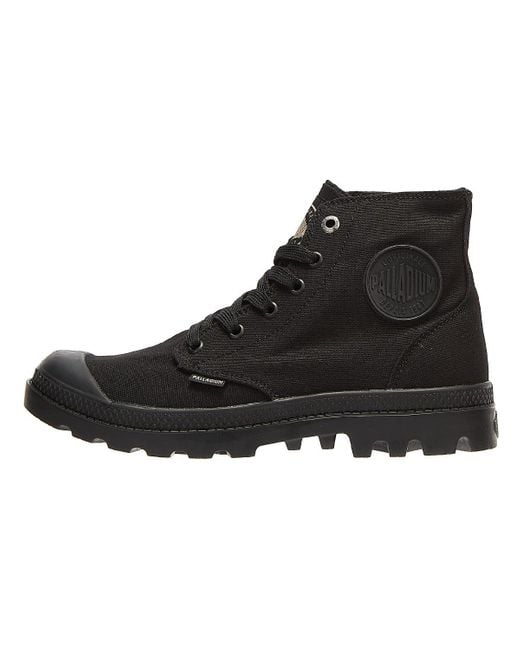 Palladium Black Pampa Hi Mono Chrome Boots for men