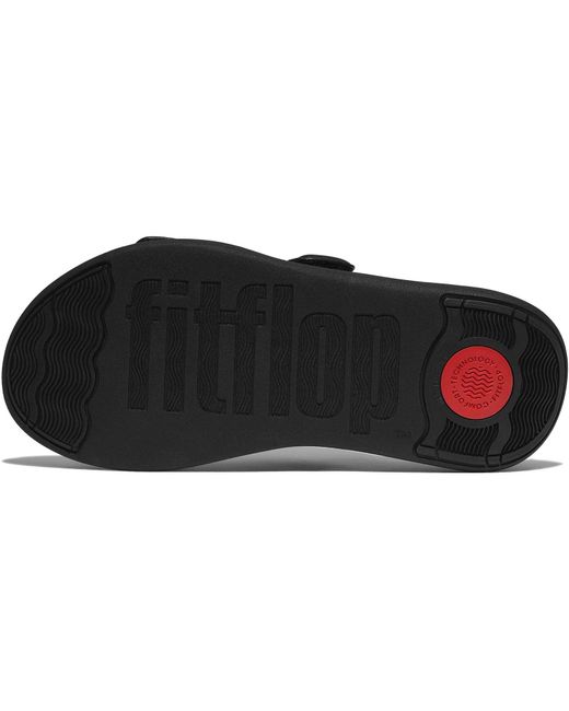 Fitflop Black F-Mode Go Polyurethane All Sandals