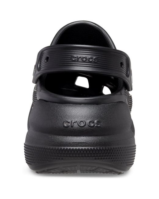 CROCSTM Black Classic Crush Eva Clogs