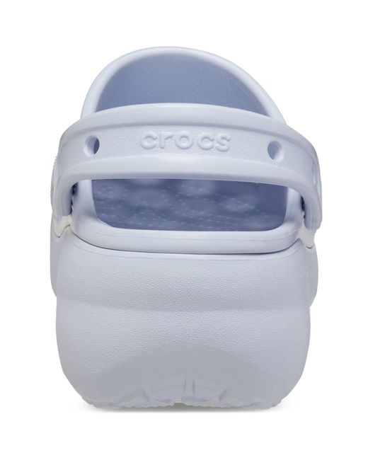 CROCSTM Blue Classic Platform Synthetic Dreamscape Clogs