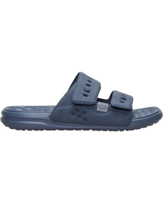 HeyDude Blue Wave 2 Strap Polyurethane Turbulence Sandals for men