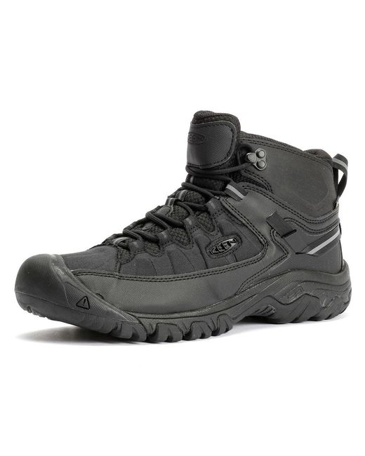 Keen Black Targhee Exp Mid Waterproof Trainers for men