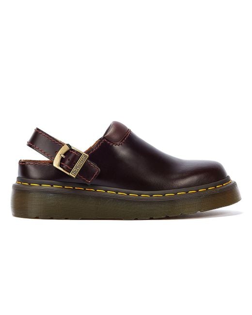 Dr. Martens Brown Archive Mule Quad Atlas Women's Sandals