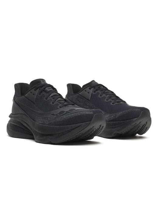 Saucony Black Endorphin Azura Triple Trainers for men
