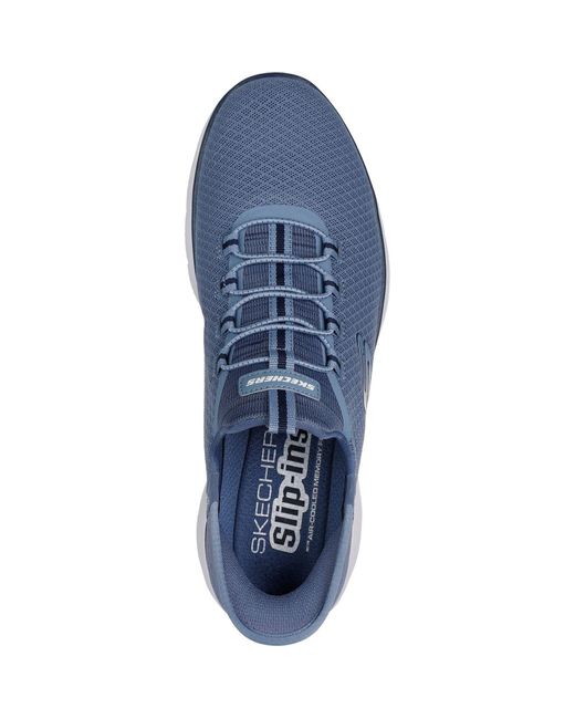 Skechers Blue Slip-Ins: Summits for men