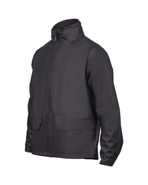 Helly Hansen Black Voss Rain Jacket