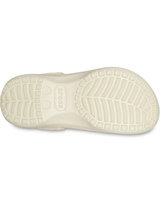 Classic Platform Lined Ciabatte Ortopediche Da Donna di CROCSTM in White