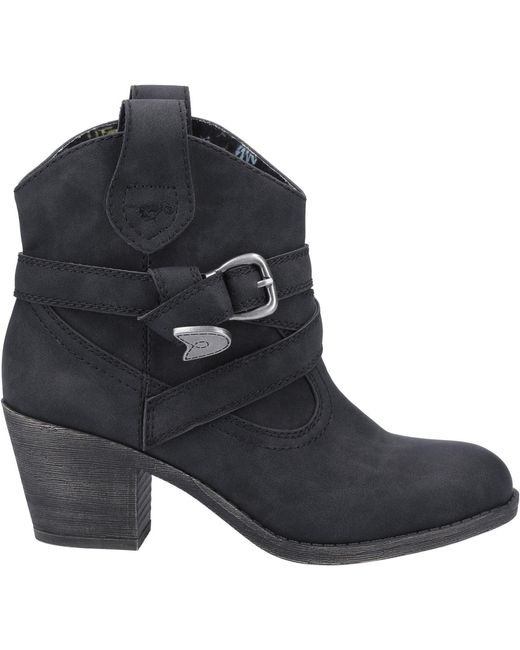 Rocket Dog Blue Satire Synthetic Boots
