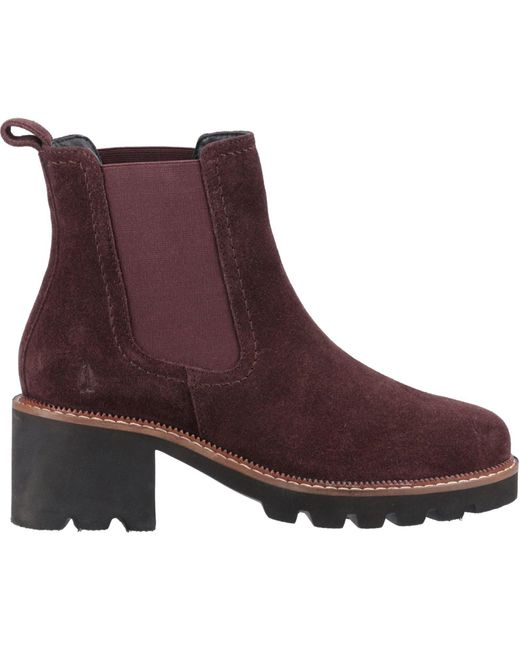 Hush Puppies Red Gaia Stiefeletten Aus Leder Mit Absatz