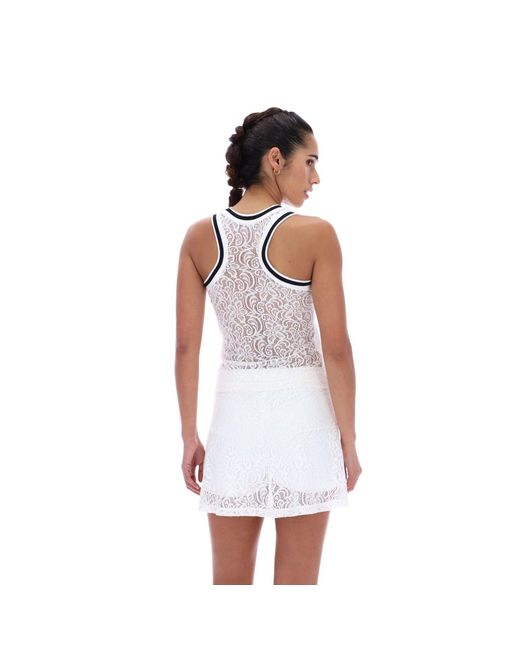 Ted Baker White Annabelle Tbwvs2623 Activewear Tank Tops