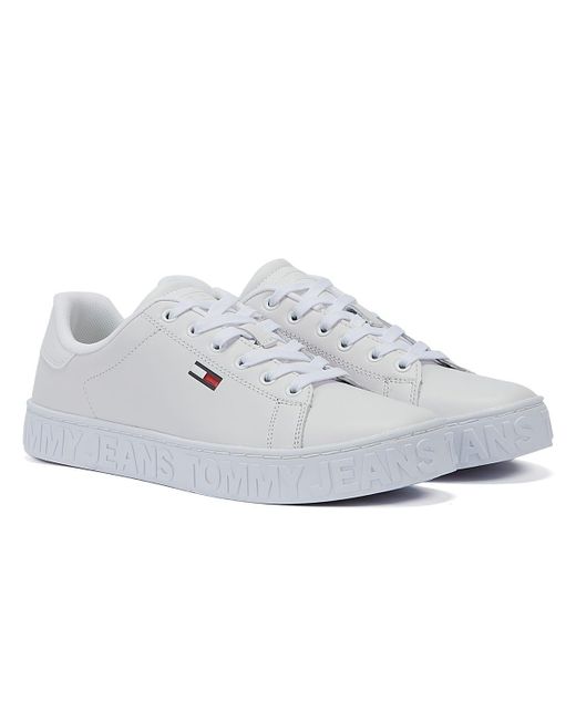 Tommy Jeans Cool Donna Scarpe Da Ginnastica Bianche di Tommy Hilfiger in White