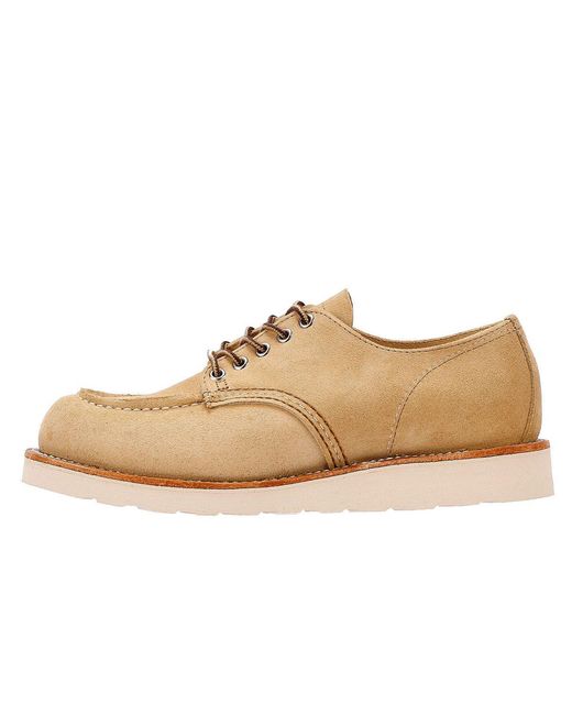 Red Wing Natural Shoes Shop Moc Oxford 8092 Hawthorne Prairie Suede for men
