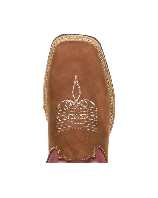 Durango Brown Lady Rebel Leather Briar/Rusty Boots