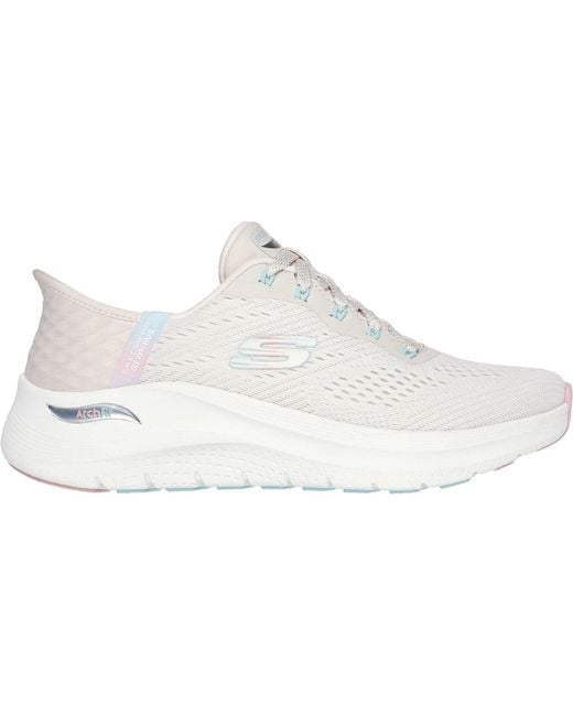 Skechers White Arch Fit 2.0