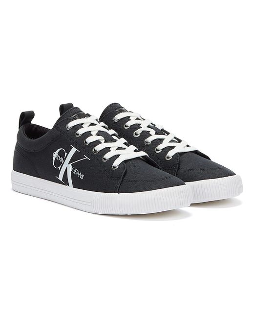calvin klein vulcanized lace up