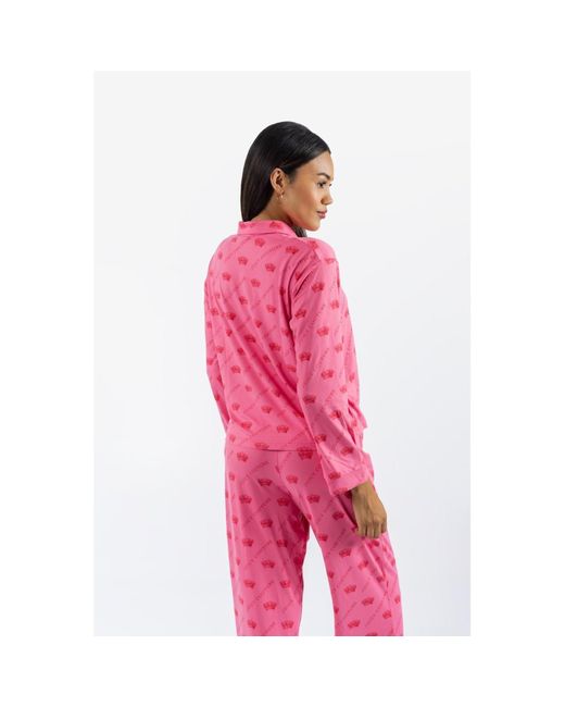 Juicy Couture Pink Estelle & Nolan Synthetic Loungewear Set
