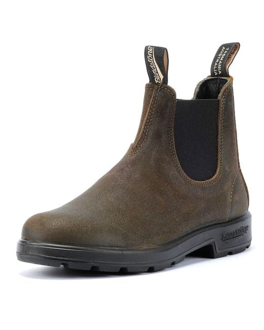 Blundstone Brown Originals Suede Boots