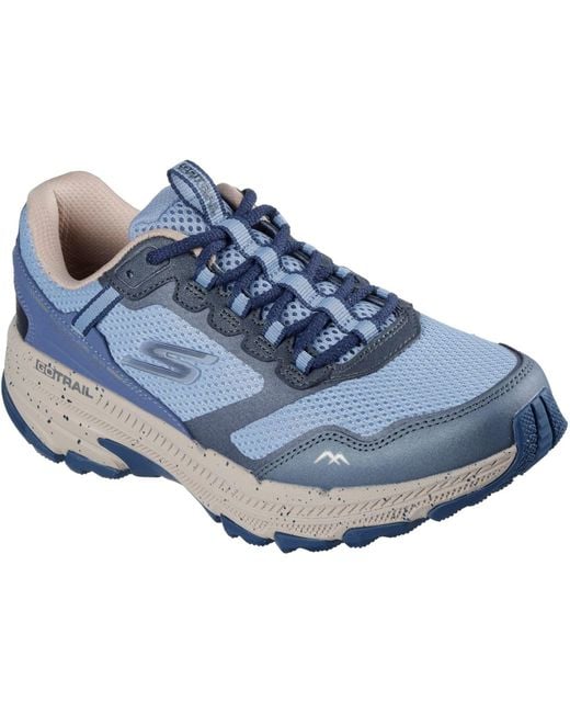 Skechers Blue Go Run Trail Altitude 2.0 Ravine Sneaker Aus Leder