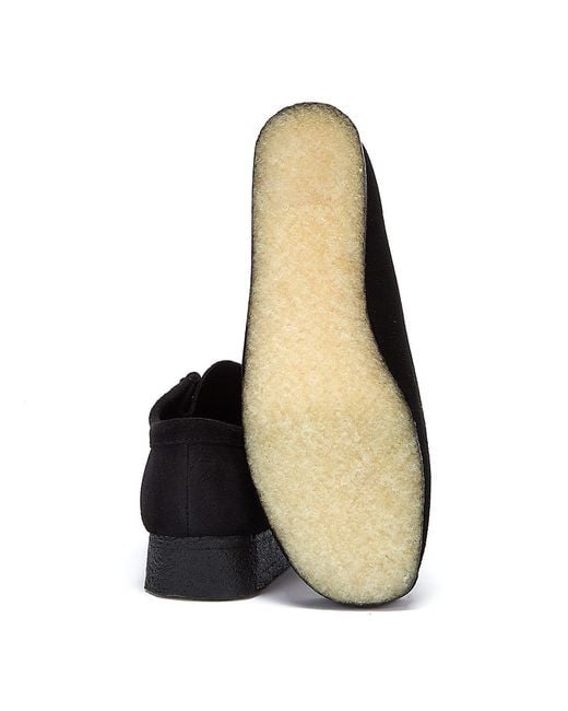Clarks Black Wallabee Womens Shoes