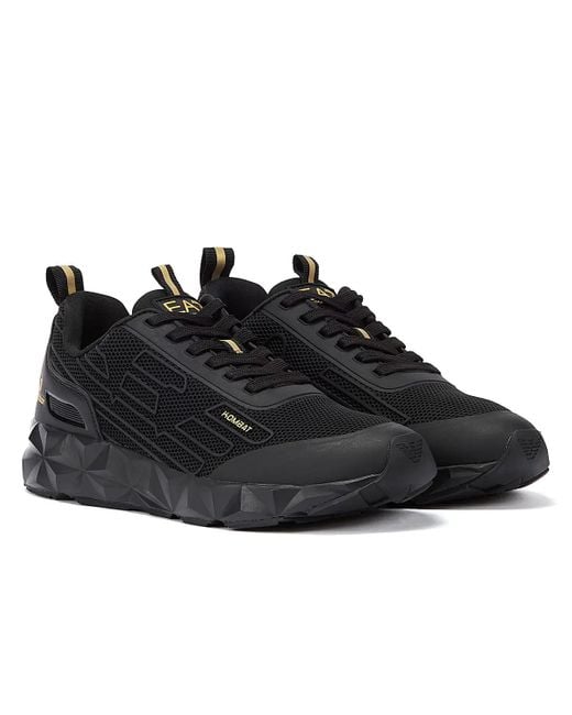 EA7 Black Ultimate C2 Kombat Winter Triple Men's Trainers for men