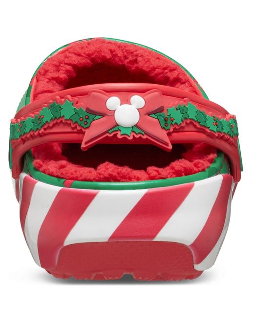 CROCSTM Green Disney Christmas Synthetic Multi Clogs