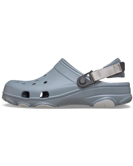 CROCSTM Blue All-Terrain Eva Concrete Clogs for men