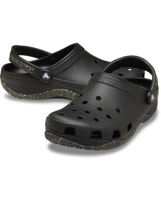 CROCSTM Black Classic Evo Clog Polyurethane Clogs for men