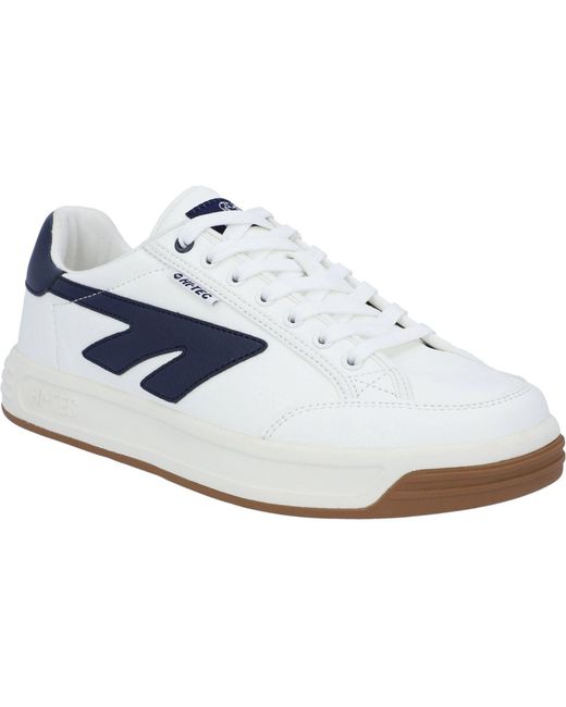 Hi-tec White Freedom Synthetic Trainers for men