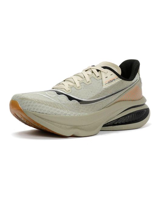 Saucony Gray Endorphin Azura Sage/Laurel Trainers for men