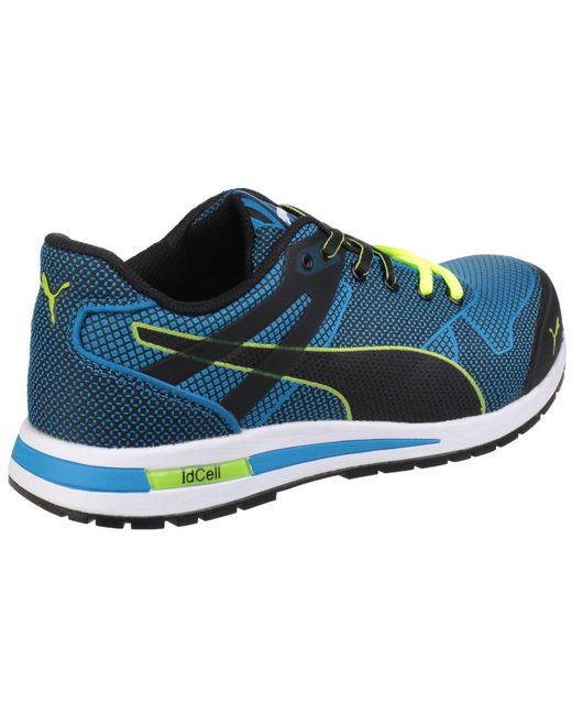 PUMA Blue Blaze Knit Low Textile Safety Sneakers for men