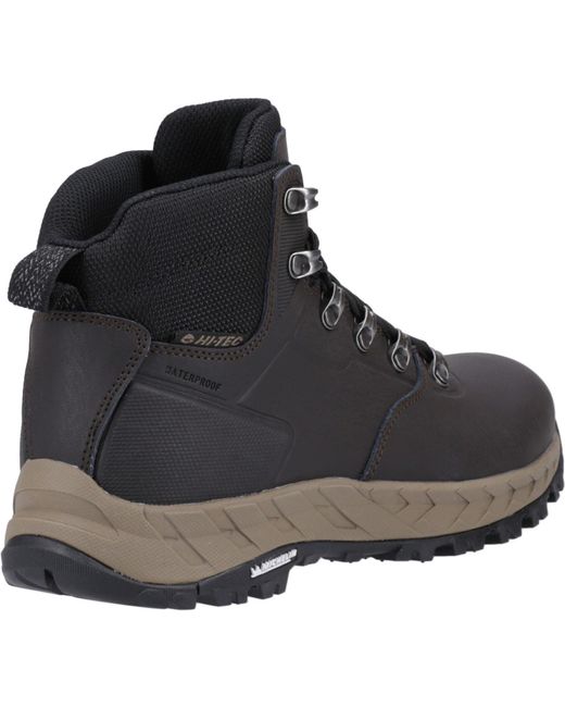 Hi-tec Black Altitude Vii Wp Leather/Synthetic Hiking Boots