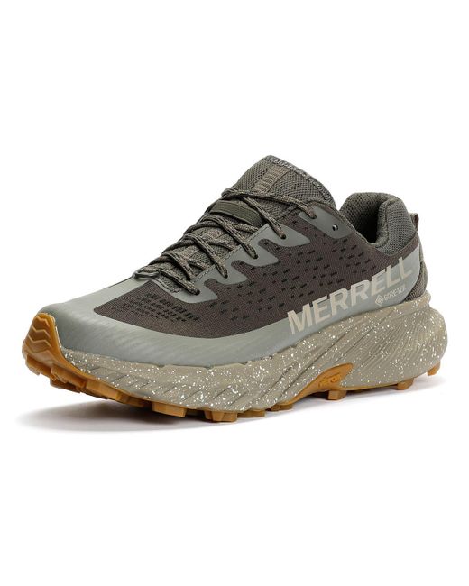 Agility Peak 5 Gore-Tex Scarpe Da Ginnastica Nere Da Uomo di Merrell in Gray da Uomo