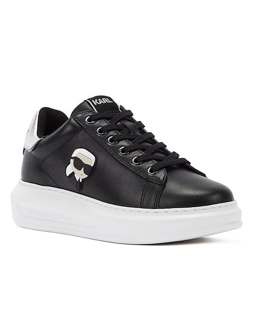 Karl Lagerfeld Black Kapri Karl Ikonic Trainers