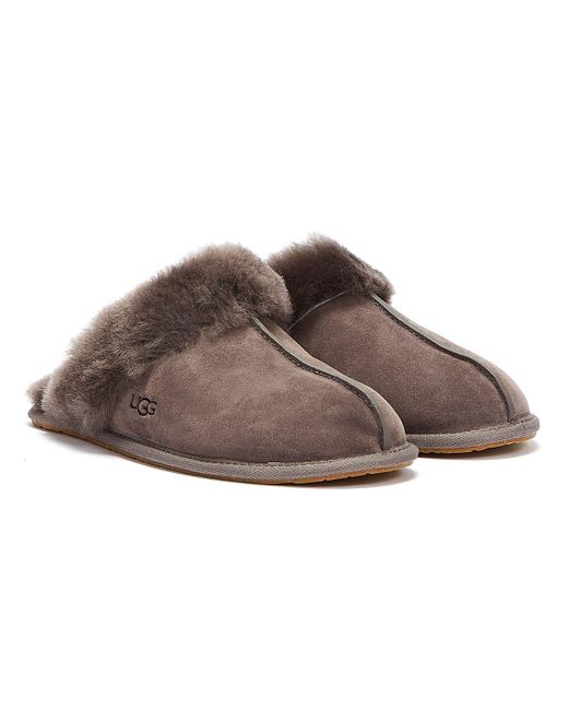 Ugg Gray Scuffette Ii Thunder Cloud Slippers