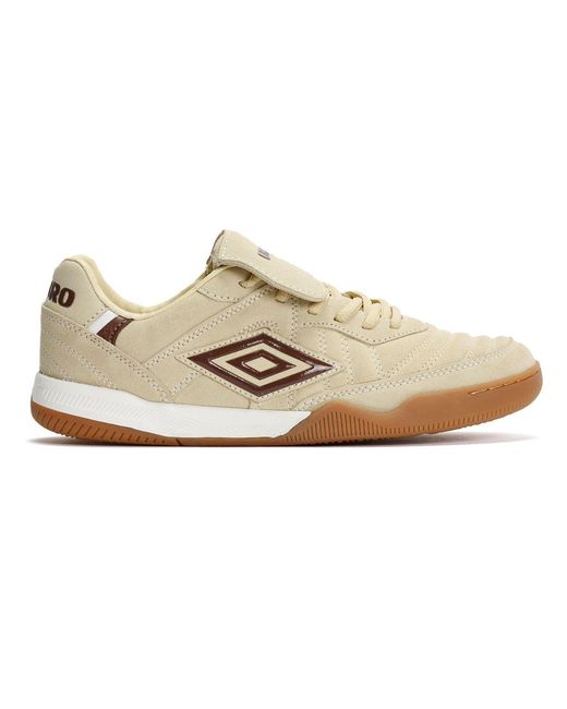 Umbro White Speciali Tr Suede Cream Trainers