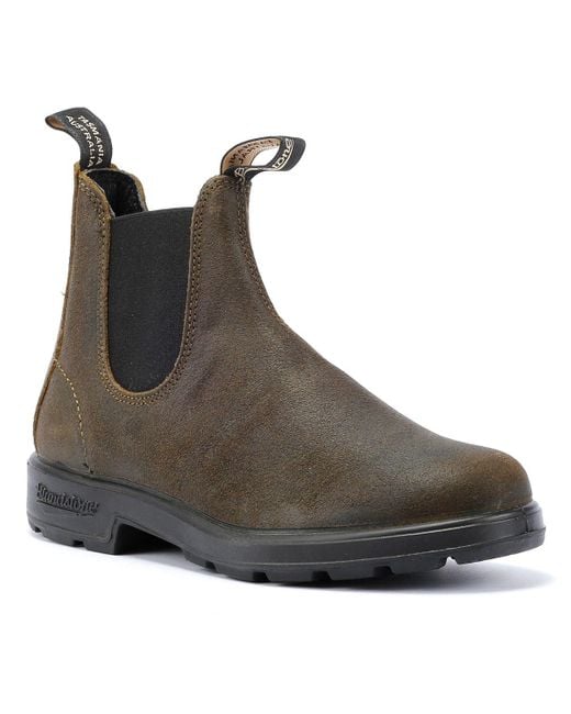 Blundstone Brown Originals Suede Boots