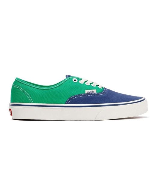 Vans Green Authentic Primary Trainers