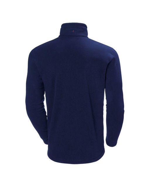 Helly Hansen Blue Oxford Fleece Jacket for men